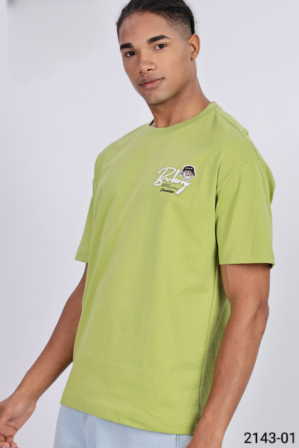 Green Colour T-Shirt(MC-MTSH_2143-01)