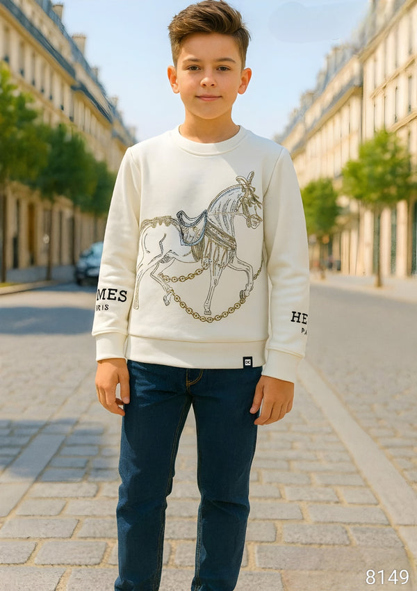White Colour T-Shirt(BC-BTSH_8149)