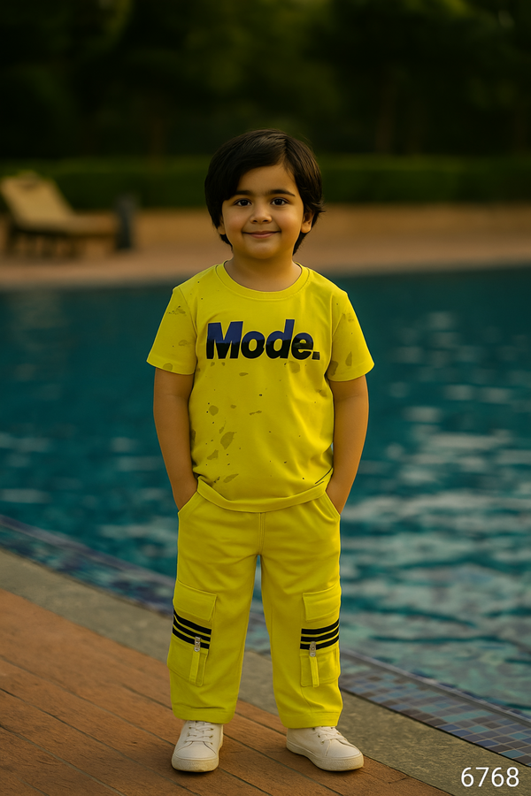 Mustard Colour T-Shirt(BC-BTSH_6768)
