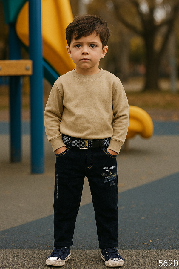 Dark Blue Colour Jeans(BC-BJNS_5620)