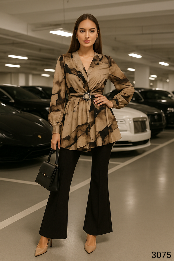 Beige Colour Co-Ord Set(LC-WCOS_3075)