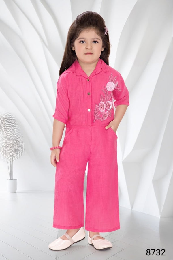 Pink Colour Western Plazo Set(GC-GWSD_8732)