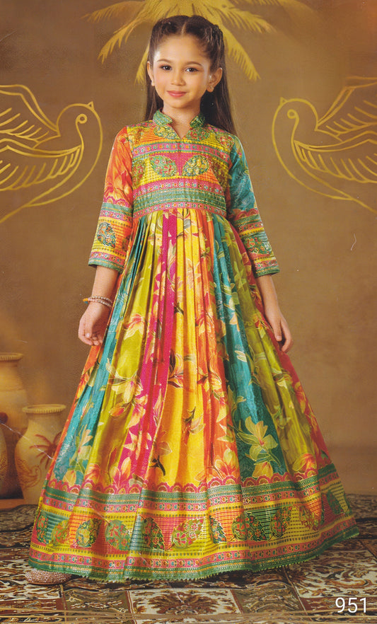 Multi Colour Gown(GE-GGWN_951)