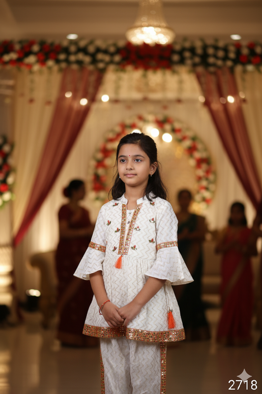 Cream Colour Chudidar(GE-GCHU_2718)