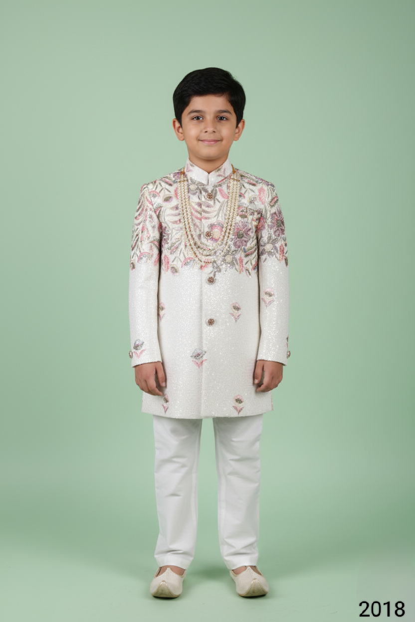 Cream Colour Indo Western(BE-BINW_2018)