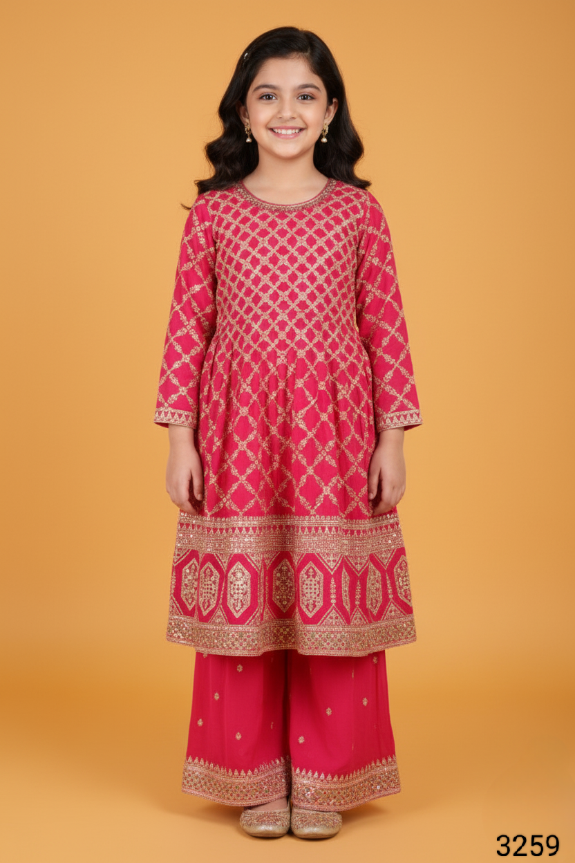 Rani Colour Plazo Set(GE-GPZS_3259)