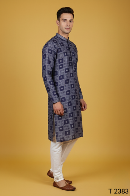 Purple Colour Kurta with Bottom(ME-MKUS_T 2383)