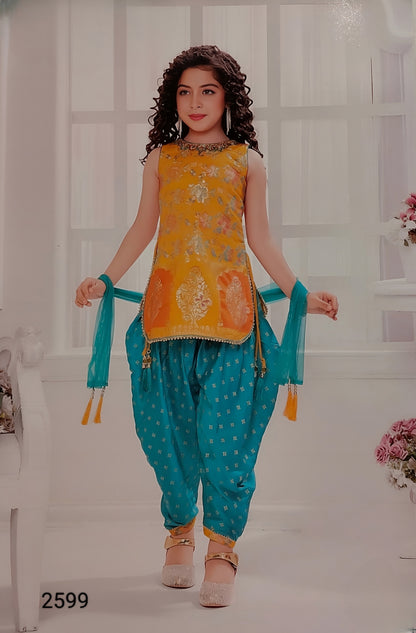 Gold Colour Chudidar(GE-GCHU_2599)