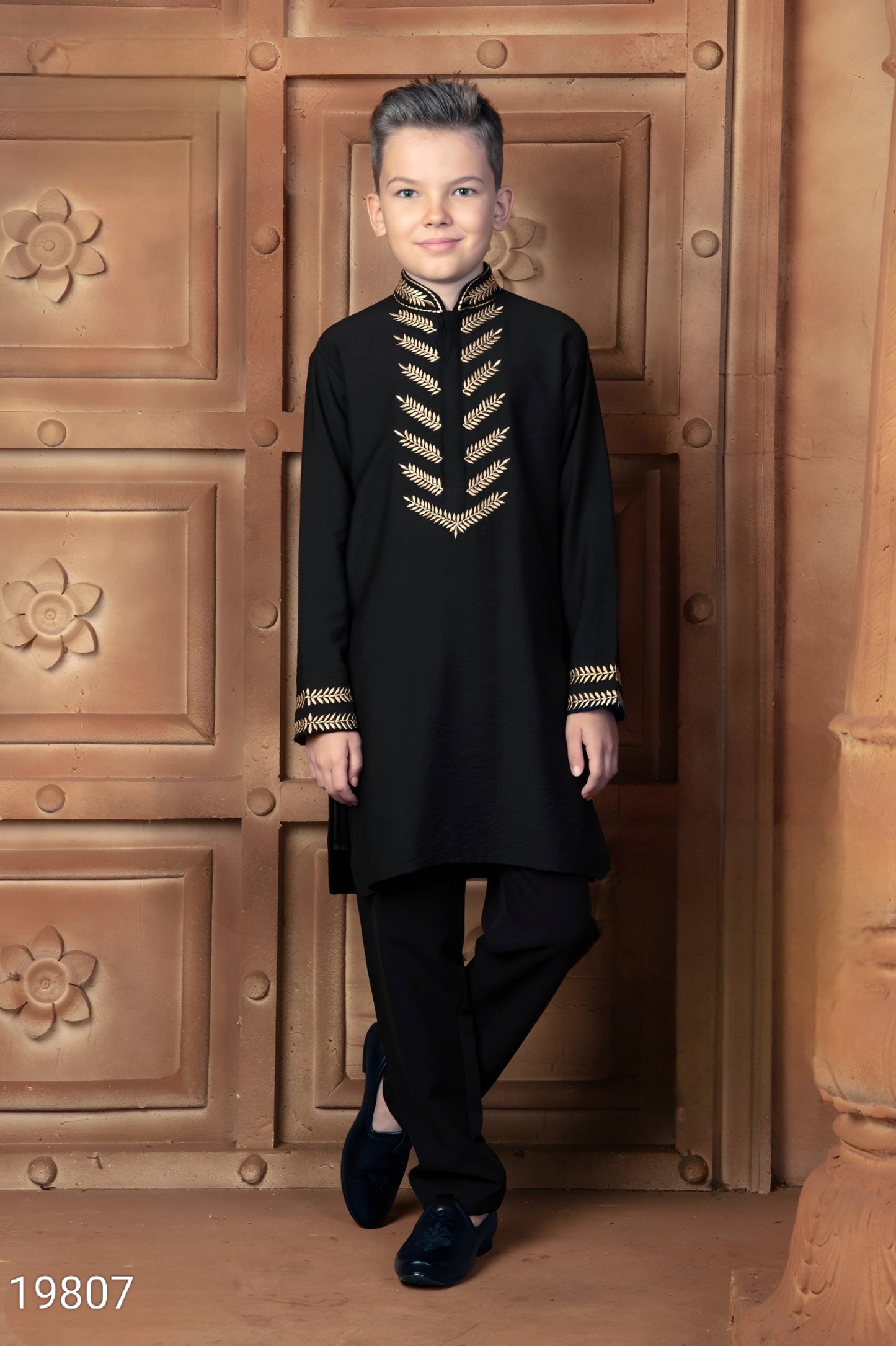 Black Colour Kurta Set(BE-BKUS_19807)