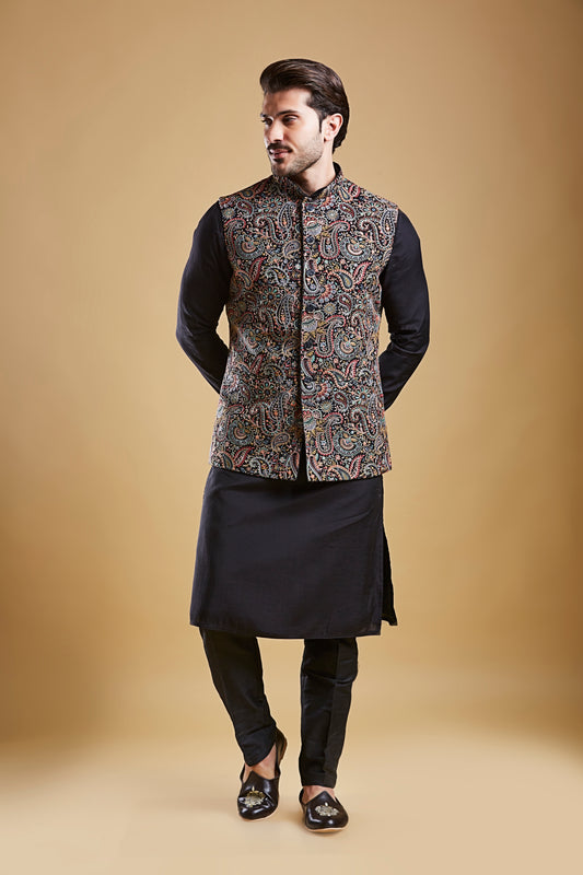 Black Colour Bundi Set(ME-MBUS_JS-656)