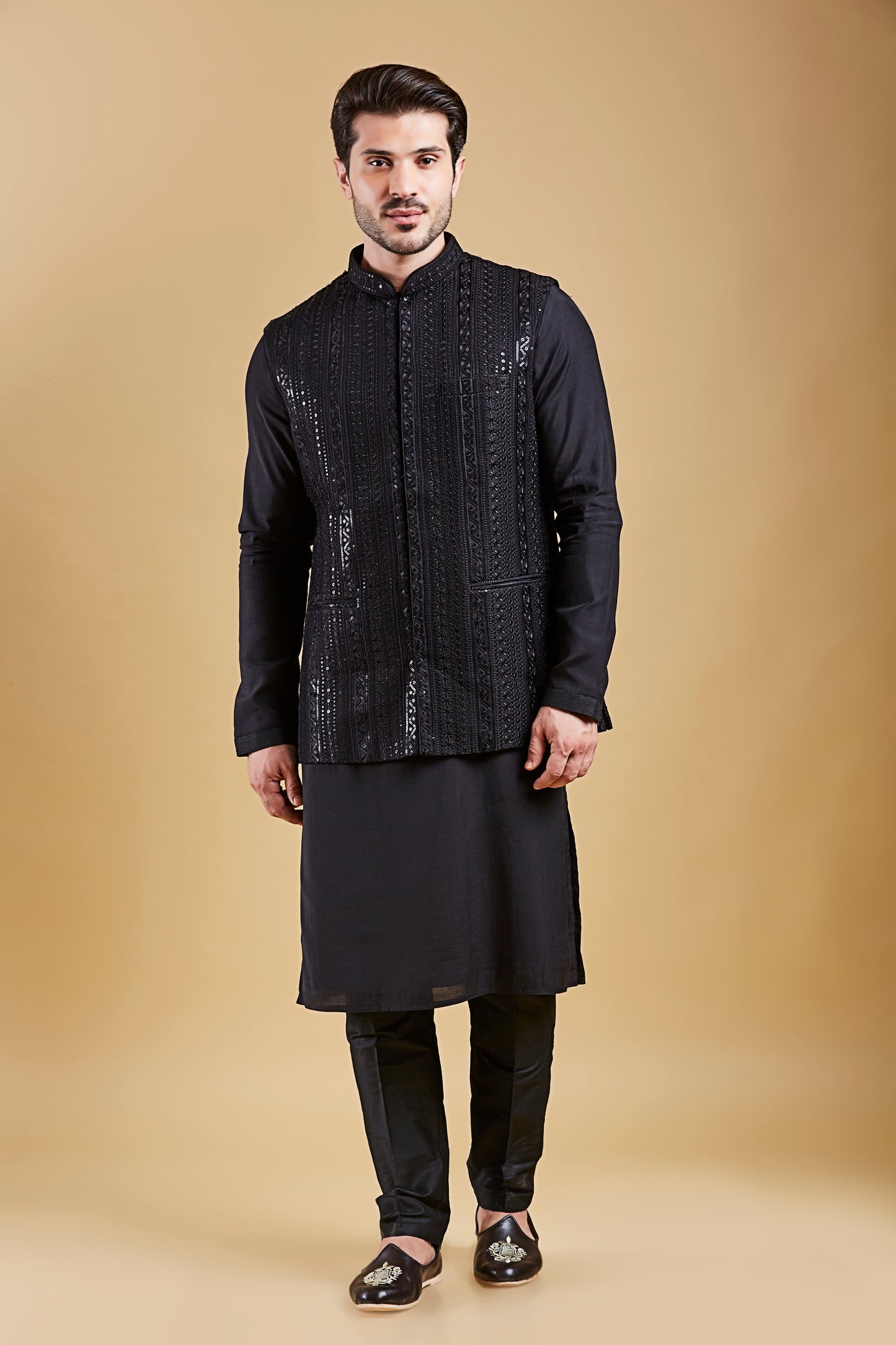 Black Colour Bundi Set(ME-MBUS_JS-639)