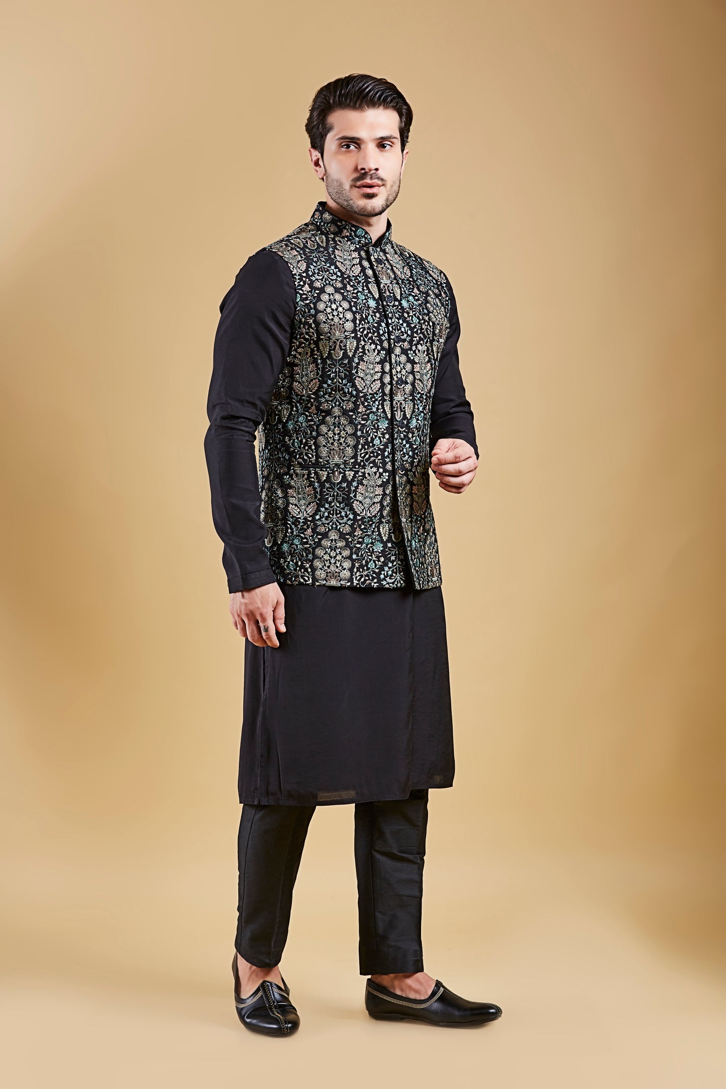 Black Colour Bundi Set(ME-MBUS_JS-663)