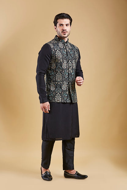 Black Colour Bundi Set(ME-MBUS_JS-663)