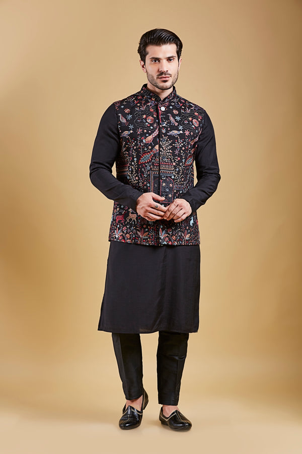 Black Colour Bundi Set(ME-MBUS_JS-655)