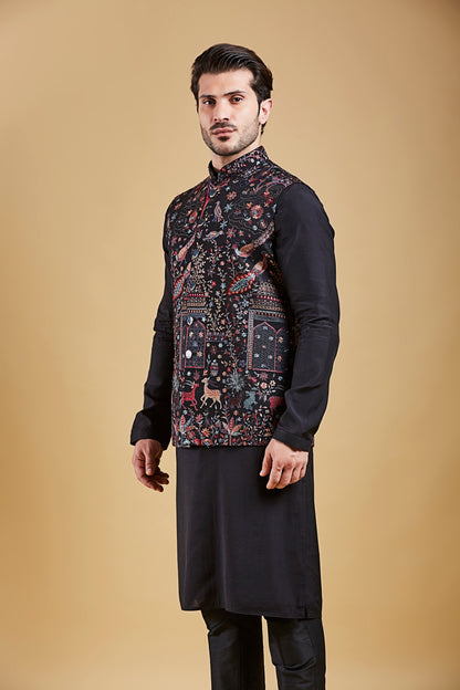 Black Colour Bundi Set(ME-MBUS_JS-655)