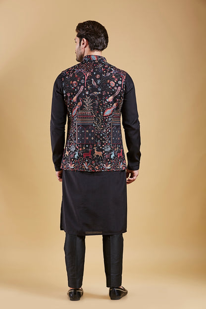 Black Colour Bundi Set(ME-MBUS_JS-655)