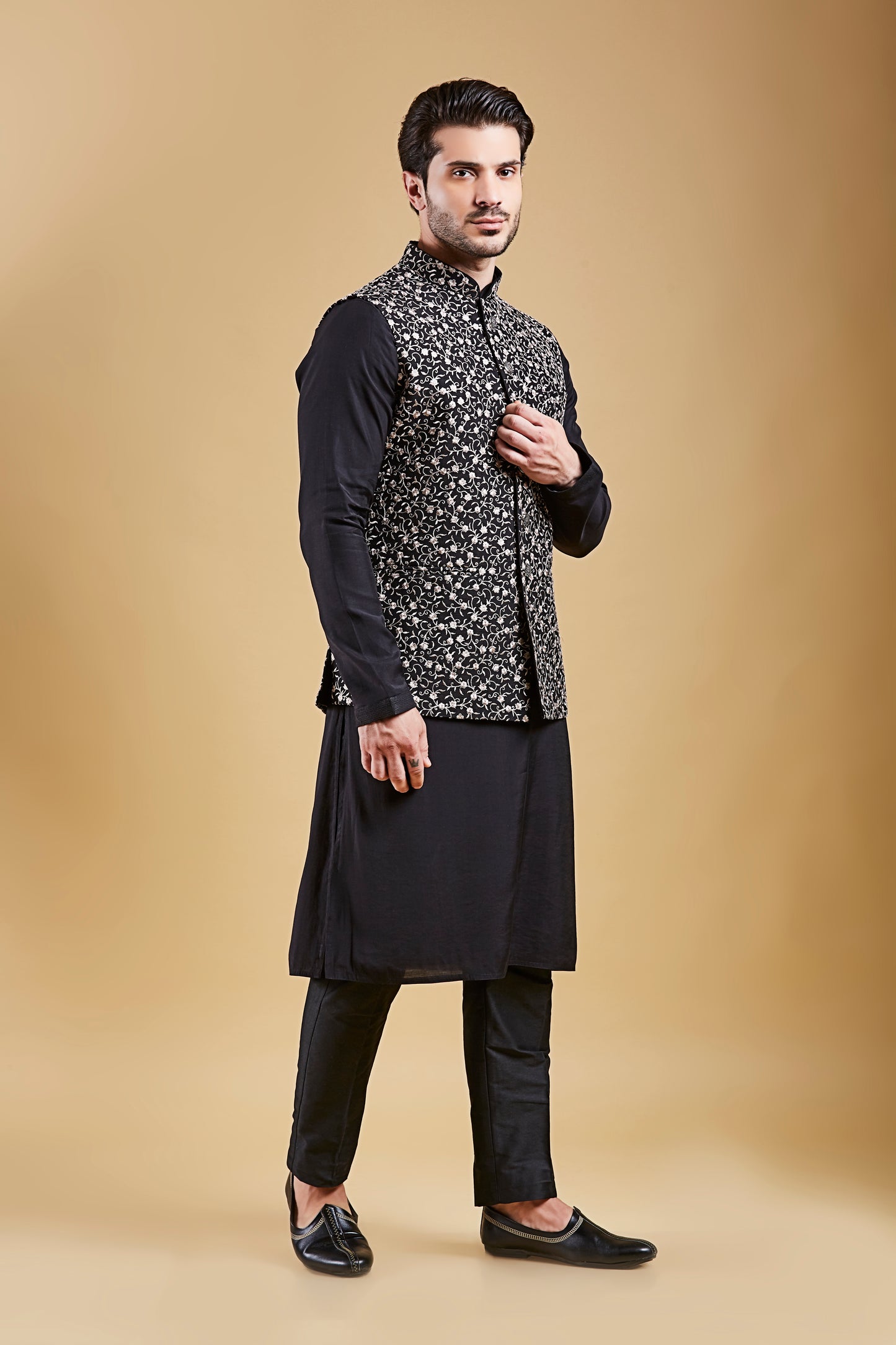 Black Colour Bundi Set(ME-MBUS_JS-652)