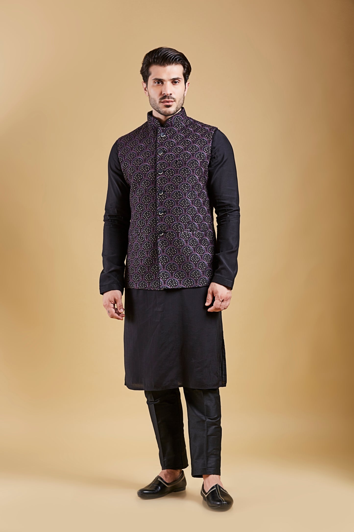 Black Colour Bundi Set(ME-MBUS_JS-327)