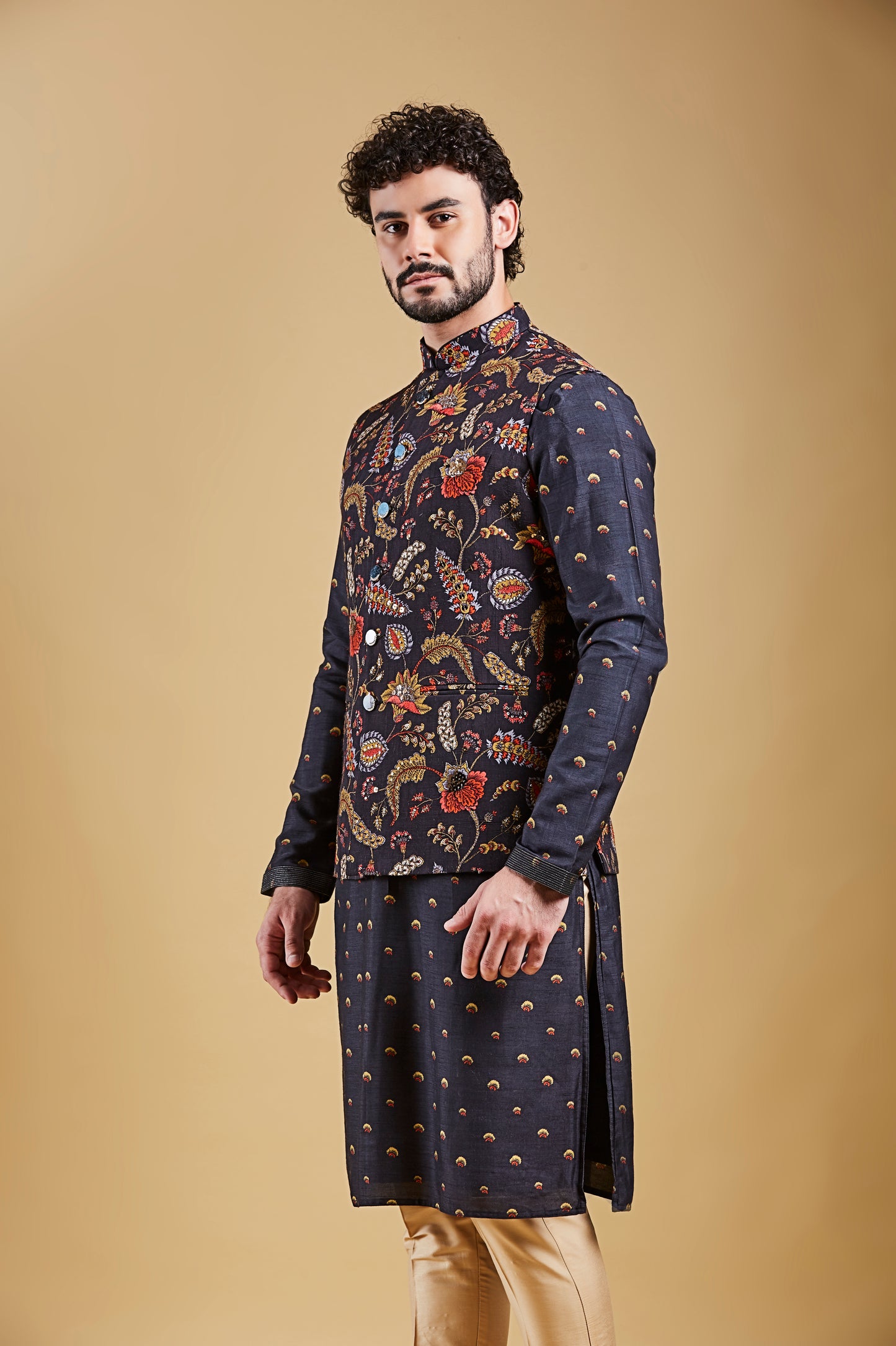 Black Colour Bundi Set(ME-MBUS_JS-669)