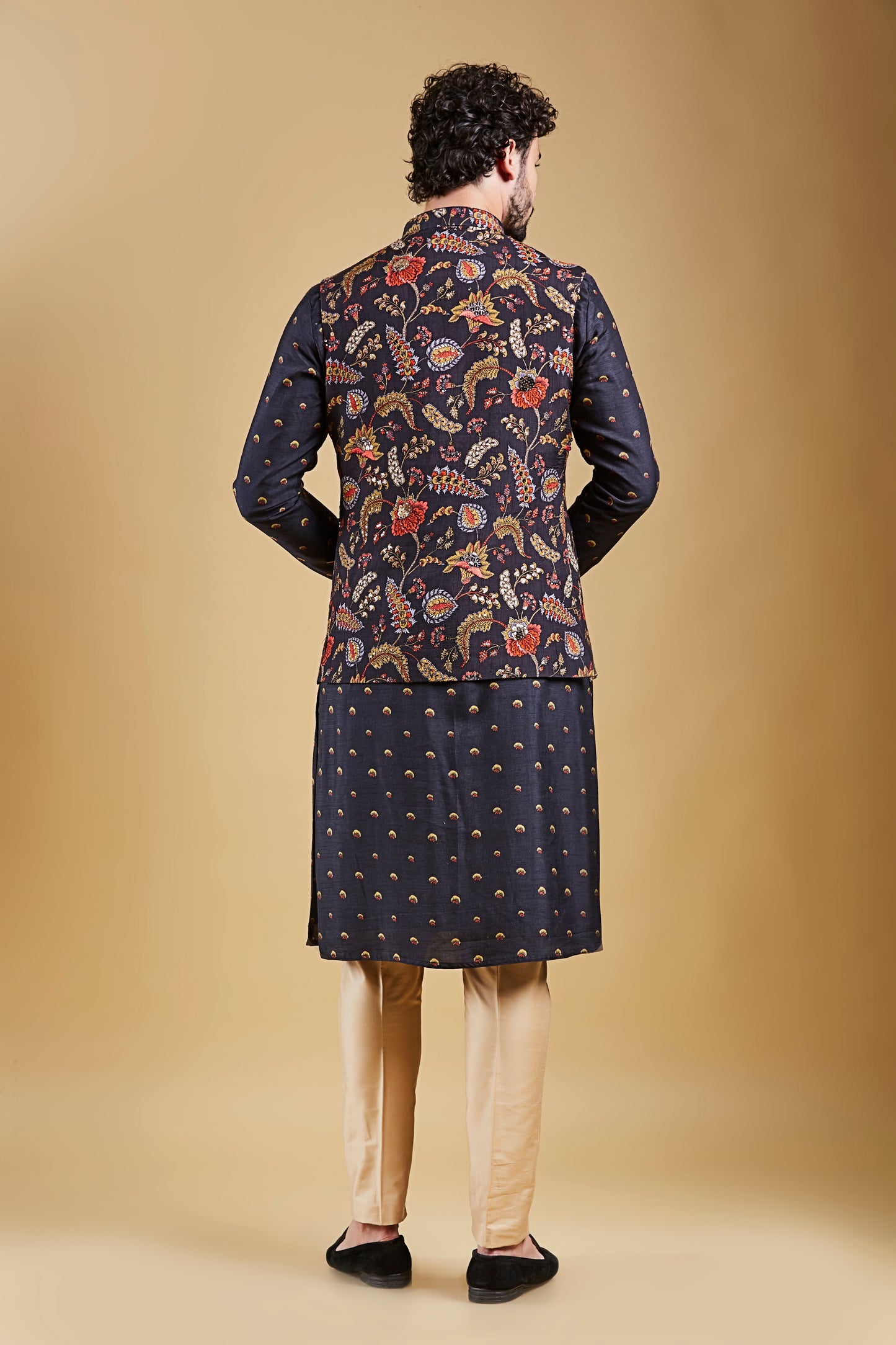 Black Colour Bundi Set(ME-MBUS_JS-669)