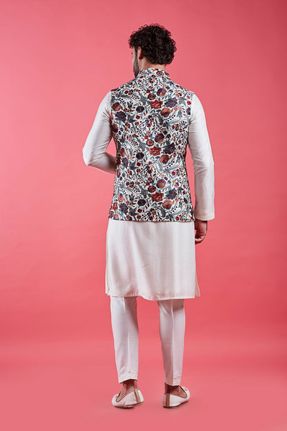 Cream Colour Bundi Set(ME-MBUS_JS-657)