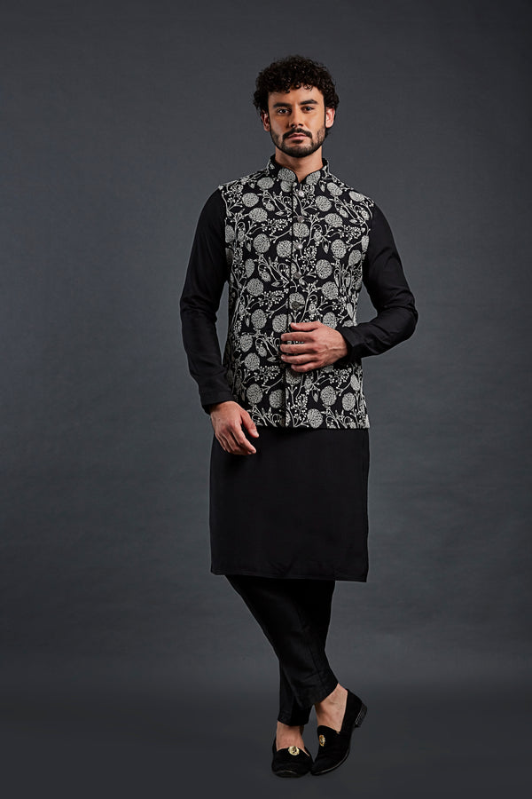 Black Colour Bundi Set(ME-MBUS_JS-618)