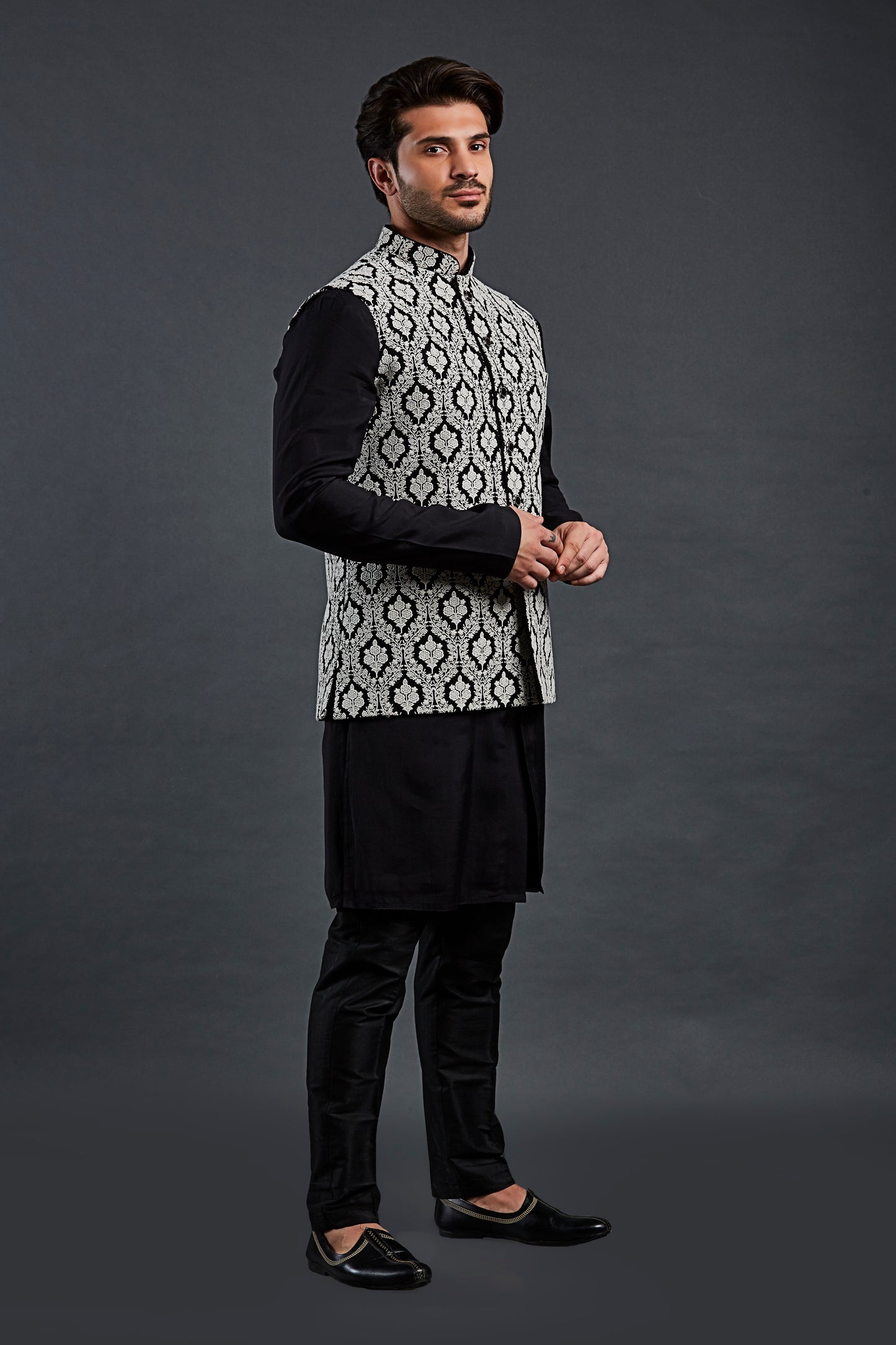 Black Colour Bundi Set(ME-MBUS_JS-632)