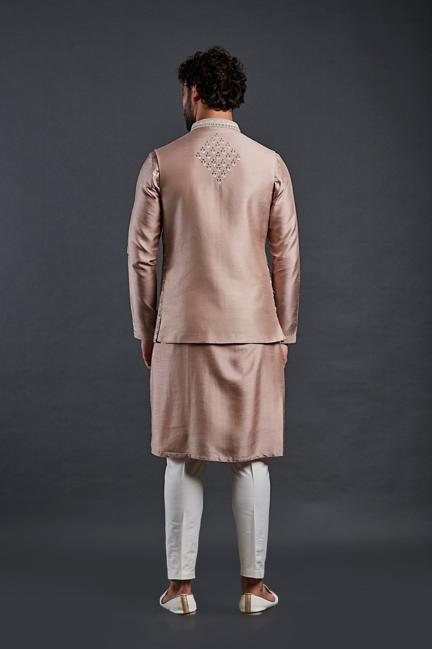 Misty Rose Colour Bundi Set(ME-MBUS_JS-679)