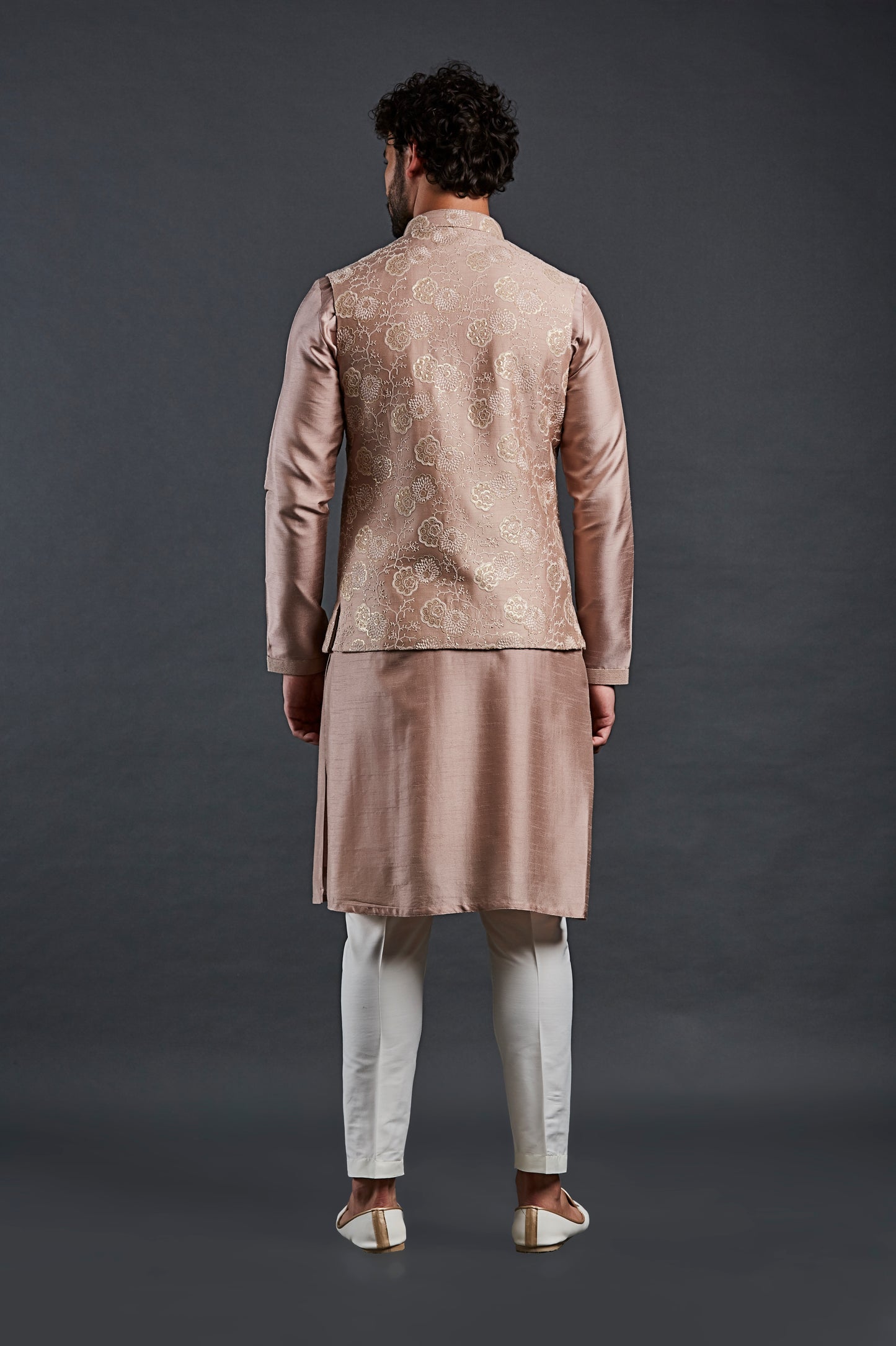 Misty Rose Colour Bundi Set(ME-MBUS_JS-665)