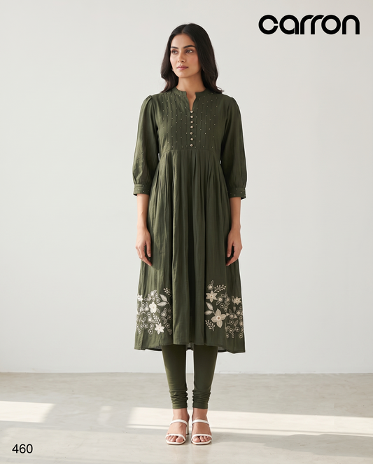 Mehandi Green Colour Only Kurti (LC-WKIC_460)