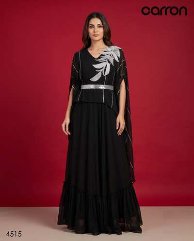 Black Colour Anarkali(LE-WANK_4515)