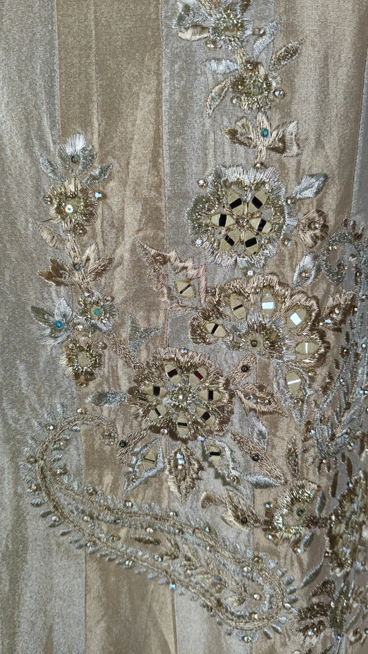 Chickoo Colour Anarkali Gown(LE-WANK_3075)