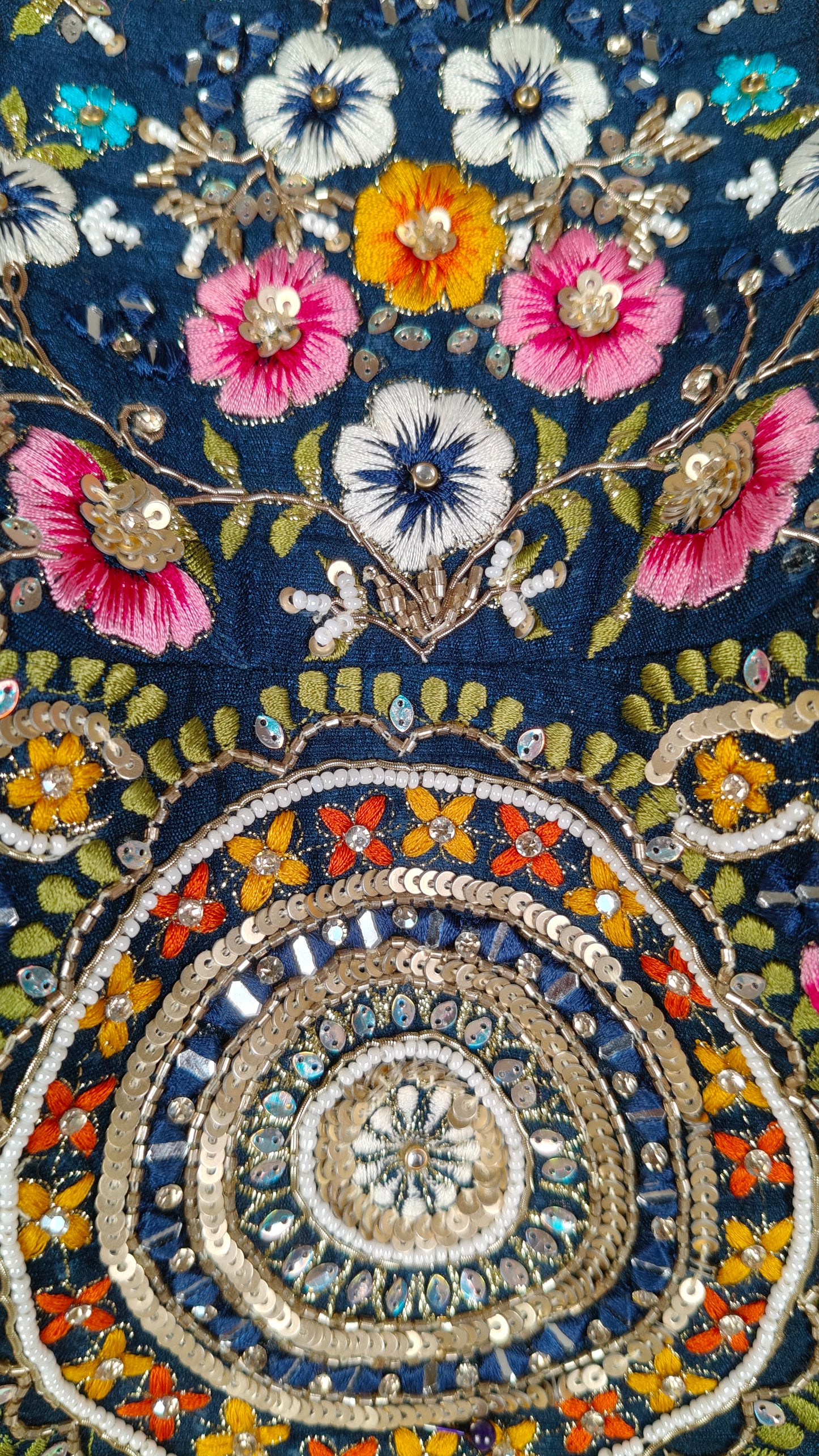 Blue Colour Ghaghra Choli(LE-WGHC_4593)