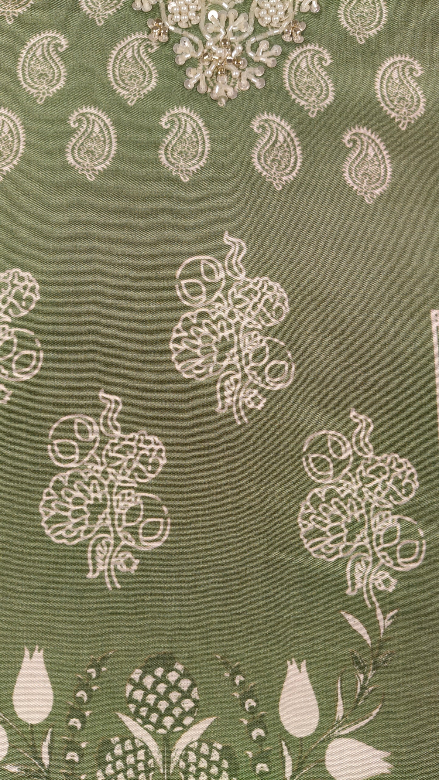 Green Colour Kurti Set(LC-WKIS_1353)