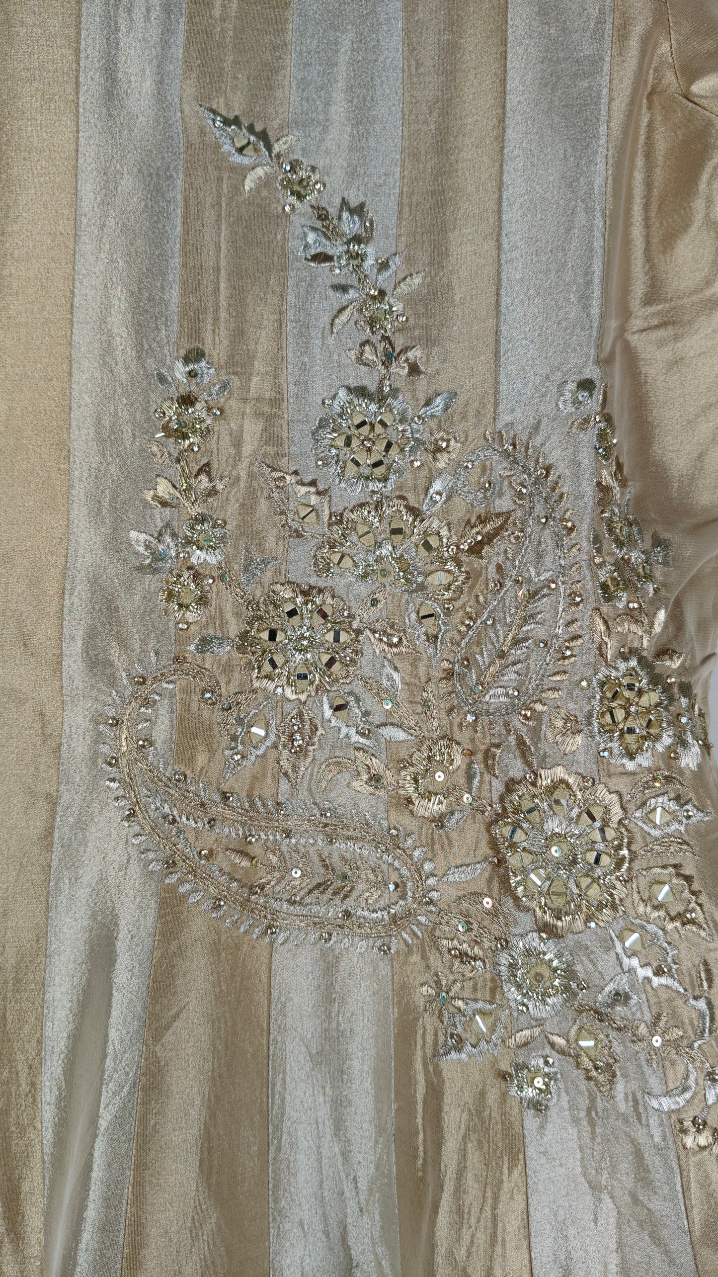 Chickoo Colour Pant Set Short Anarkali(LE-WPNS_3075)