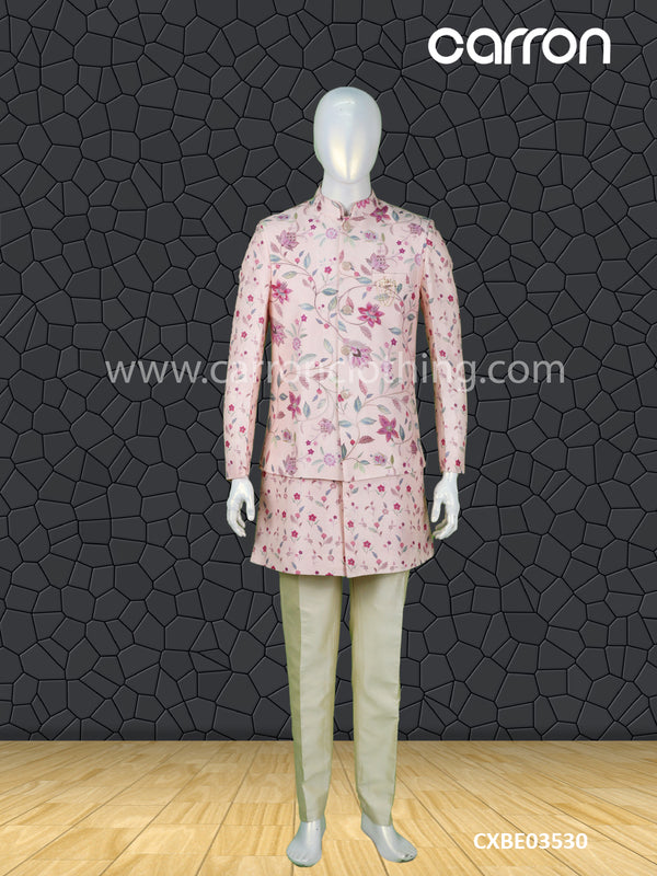 Pink colour Bundi Suit (ME-03_LR 5118 )