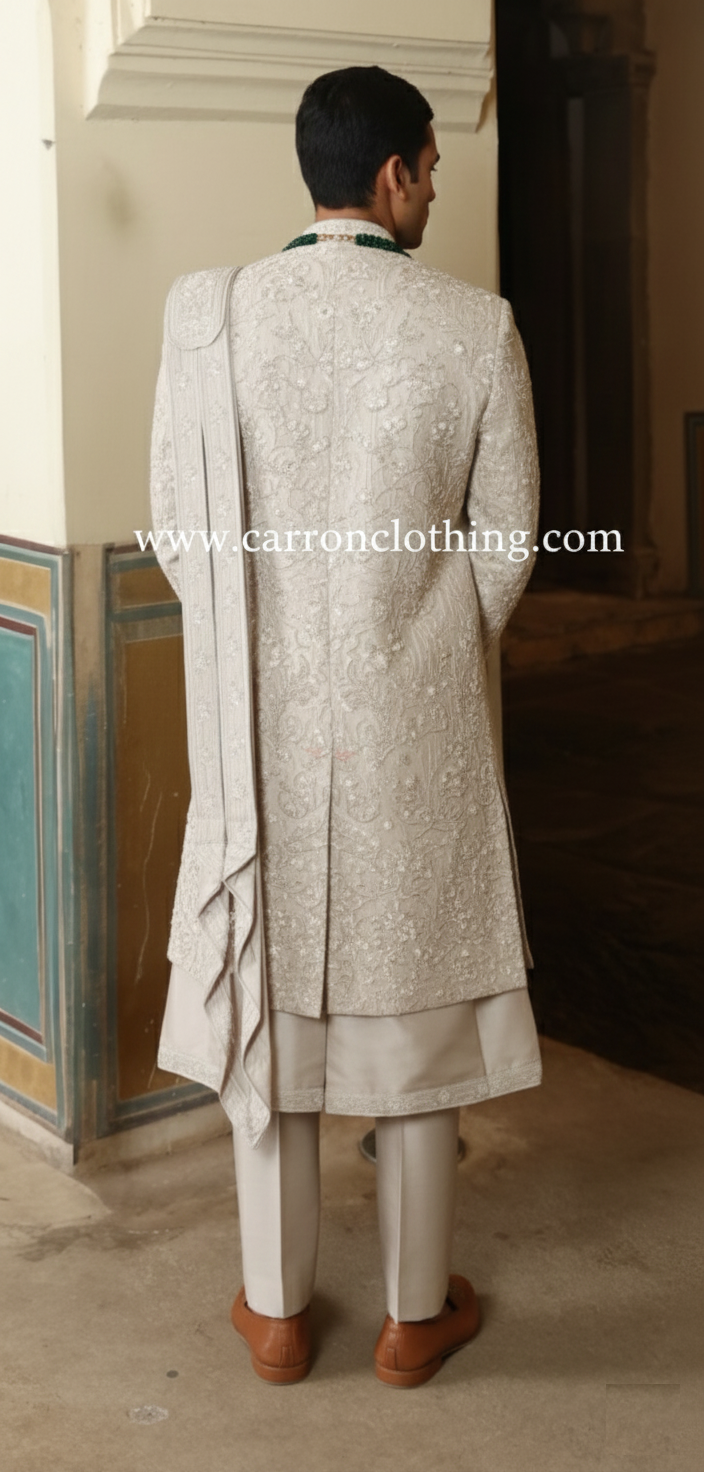 Natural Colour Sherwani(ME-MSRW_12580)