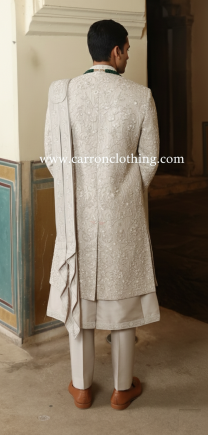 Natural Colour Sherwani(ME-MSRW_12580)