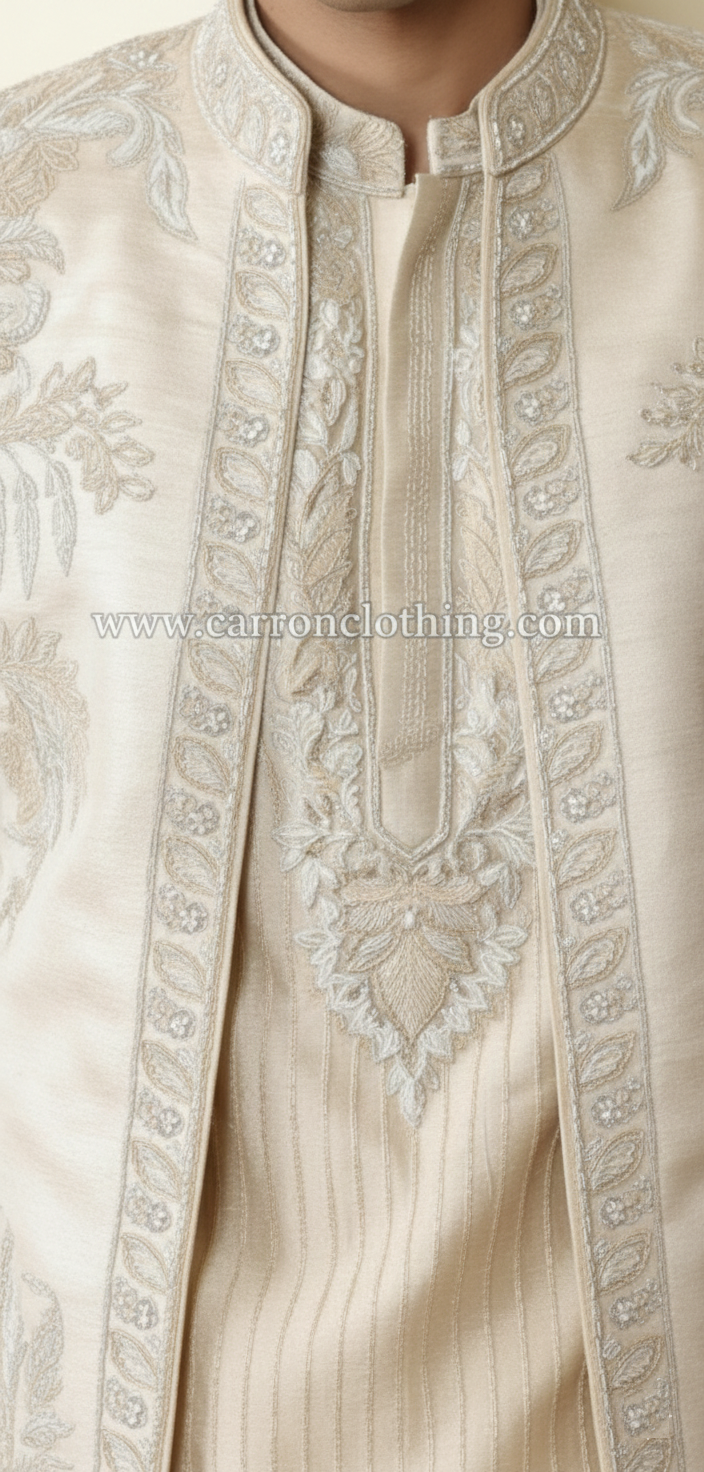 Beige Colour Indo Western(ME-MINW_2138)