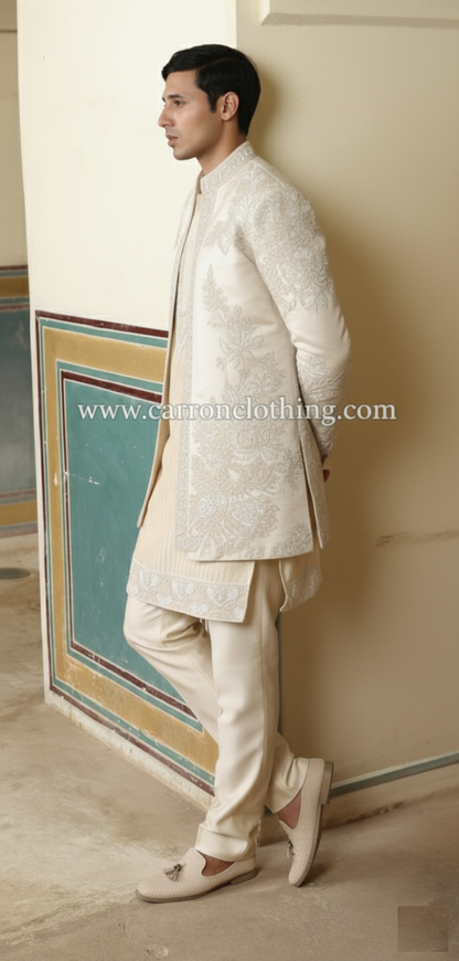 Beige Colour Indo Western(ME-MINW_2138)