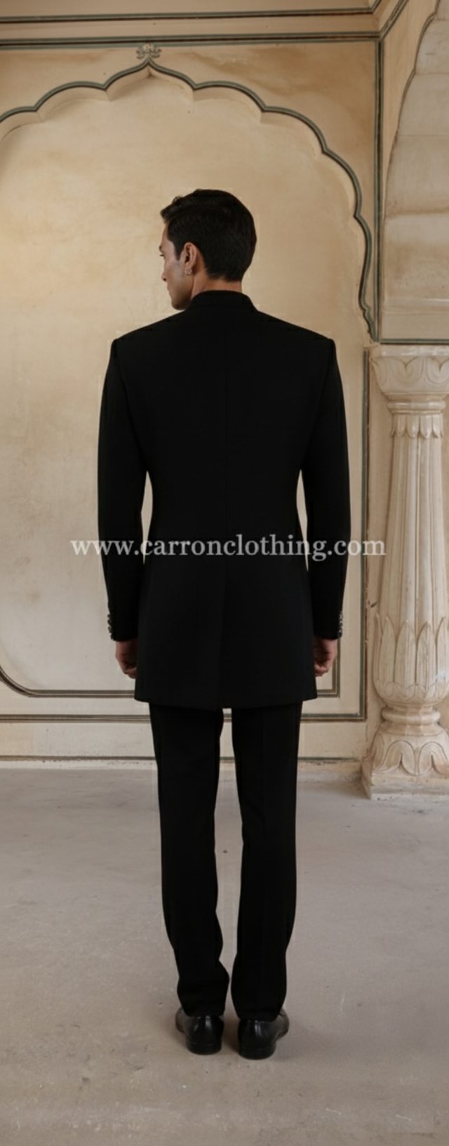 Black Colour Indo Western(ME-MINW_238)