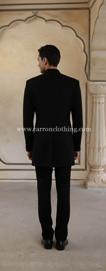 Black Colour Indo Western(ME-MINW_238)