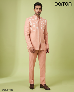 Onion Pink Colour Indo Western(ME-MINW_2499.910480)