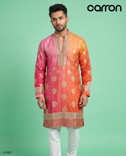 Pink Colour Kurta Set(ME-MKUS_4148.C)