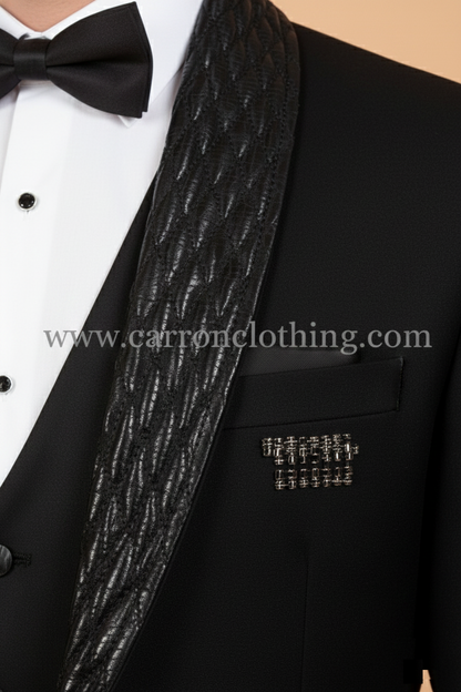 Black Colour Coat Suit (ME-MSUI_51847)