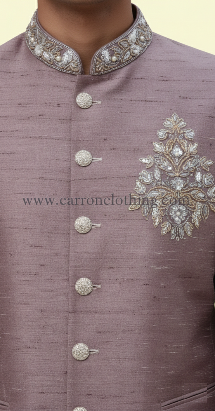 Onion Pink Colour Jodhpuri(ME-MJOD_5217 A 0)