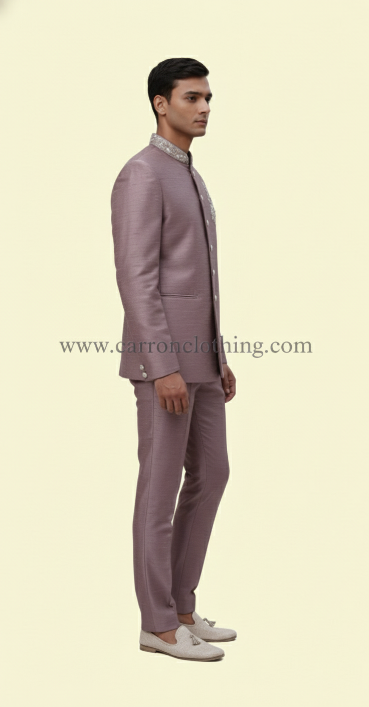 Onion Pink Colour Jodhpuri(ME-MJOD_5217 A 0)