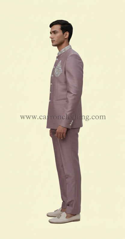 Onion Pink Colour Jodhpuri(ME-MJOD_5217 A 0)