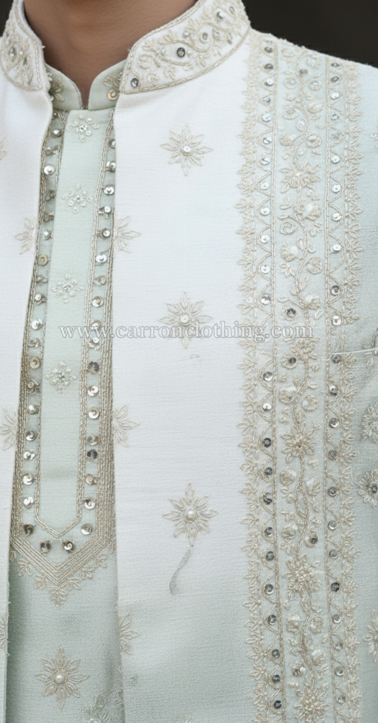 Omerye Pista Colour Indo Western(ME-MINW_IW 8652)