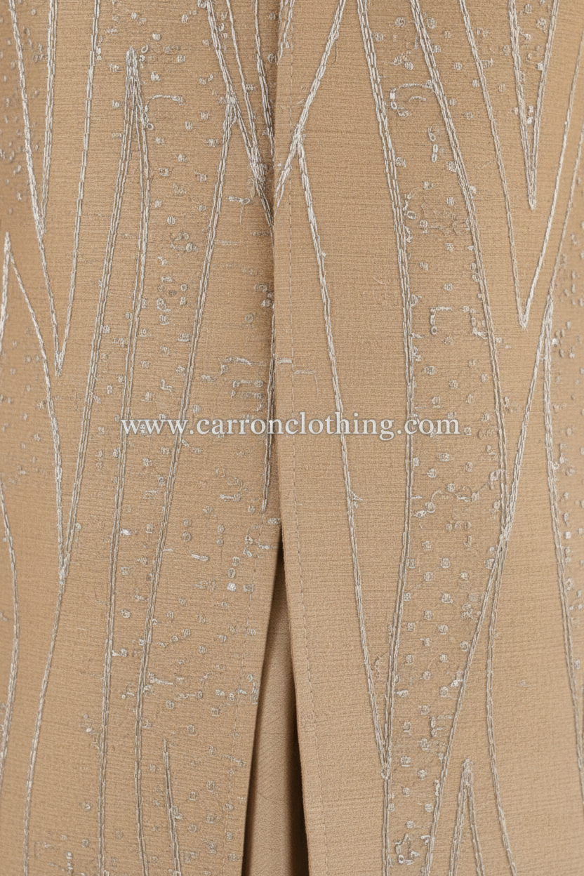 Khakhi Colour Indo Western(ME-MINW_IW 8666)